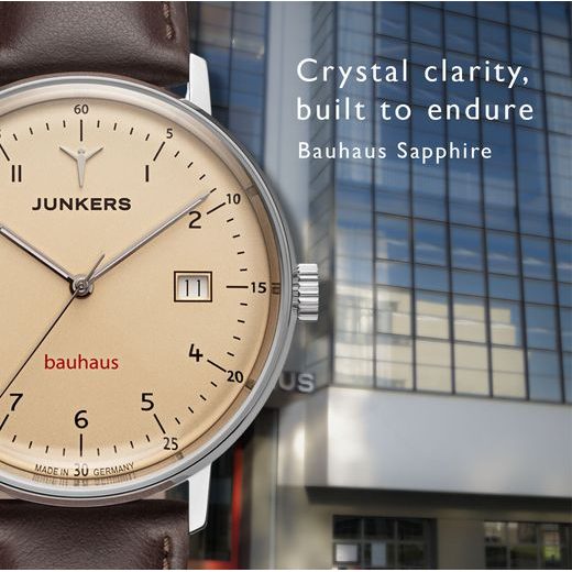 JUNKERS BAUHAUS SAPPHIRE AUTOMATIC 968.01.05 - BAUHAUS SAPPHIRE - BRANDS
