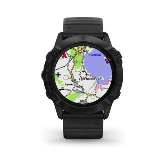 GARMIN FENIX6X PRO GLASS, BLACK/BLACK BAND (MAP/MUSIC) 010-02157-01 - GARMIN - ZNAČKY