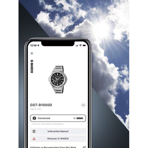 CASIO G-SHOCK G-STEEL GST-B1000D-1AER - G-STEEL - BRANDS