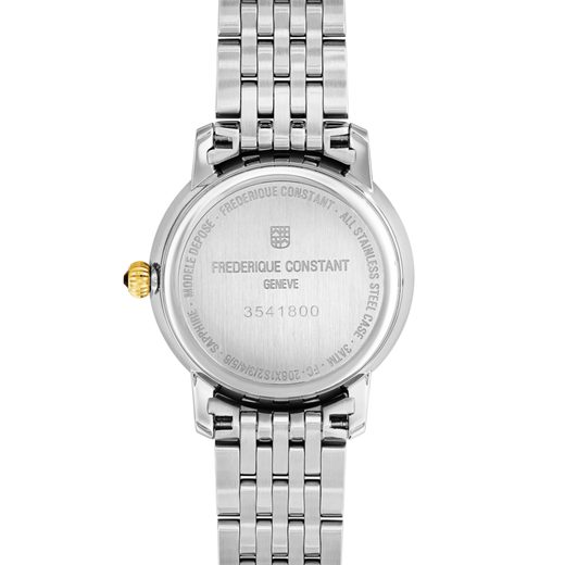 FREDERIQUE CONSTANT SLIMLINE LADIES MOONPHASE QUARTZ FC-206MPWD1S3B - SLIMLINE LADIES - ZNAČKY