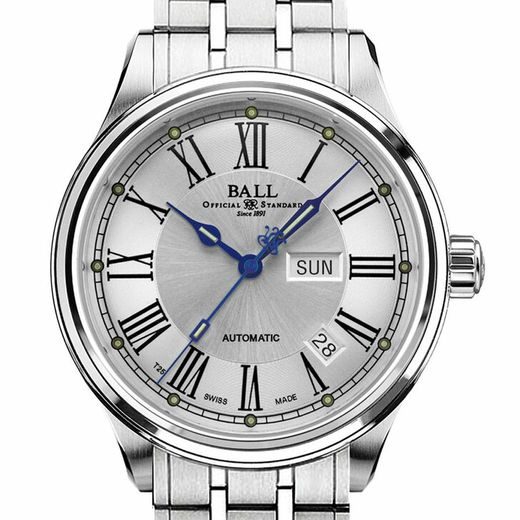 BALL TRAINMASTER ROMAN NM1058D-S4J-WH - BALL - ZNAČKY