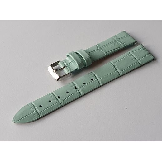 MINT GREEN AVIATOR LEATHER STRAP FOR DOUGLAS MOONFLIGHT V.1.33.0.261.4 - SHINY BUCKLE - STRAPS - ACCESSORIES