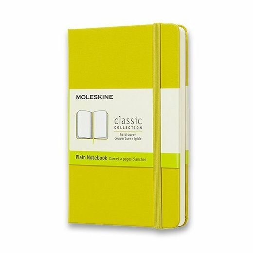 ZÁPISNÍK MOLESKINE ŽLUTO-ZELENÝ - TVRDÉ DESKY - S, ČISTÝ 1331/1114128 - DIÁŘE A ZÁPISNÍKY - OSTATNÍ