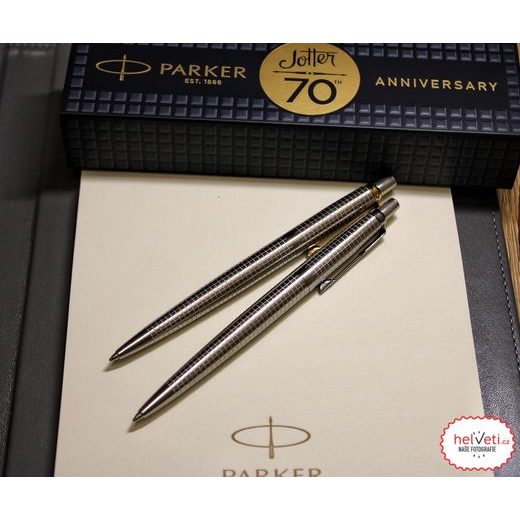 BALLPOINT PEN PARKER JOTTER SE 70TH STAINLESS STEEL GT 1502/1805611 - BALLPOINT PENS - ACCESSORIES