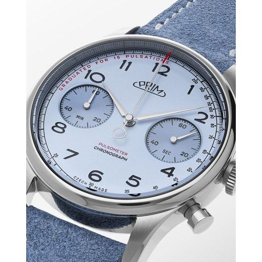 PRIM JANSKÝ PULSOMETER CHRONOGRAPH 39 W03P.13283.A - QUARTZ - ZNAČKY