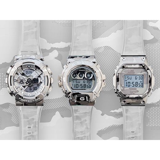 CASIO G-SHOCK GM-5600SCM-1ER SKELETON CAMOUFLAGE SERIES - G-SHOCK - BRANDS