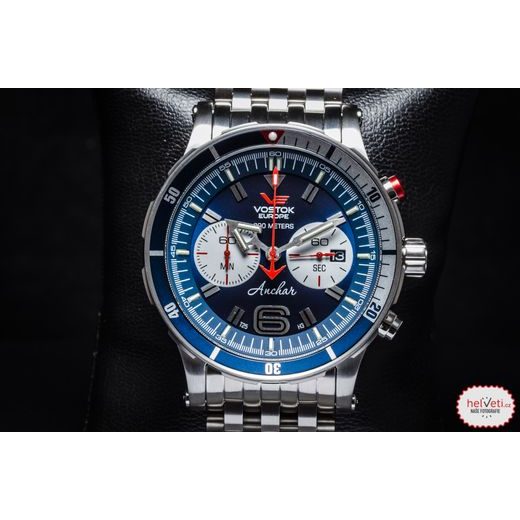 VOSTOK EUROPE ANCHAR SUBMARINE CHRONO LINE 6S21-510A583B - ANCHAR SUBMARINE - BRANDS