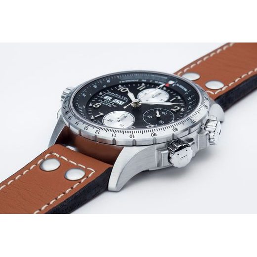 HAMILTON KHAKI AVIATION X-WIND AUTO CHRONO H77616533 - KHAKI AVIATION - ZNAČKY