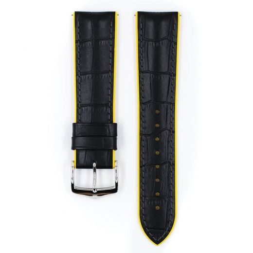 ŘEMÍNEK HIRSCH ANDY 2 - ČERNO-ŽLUTÝ - STRAPS - ACCESSORIES