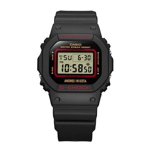 CASIO G-SHOCK DW-5600AI-1ER ANDRÉS INIESTA - G-SHOCK - BRANDS