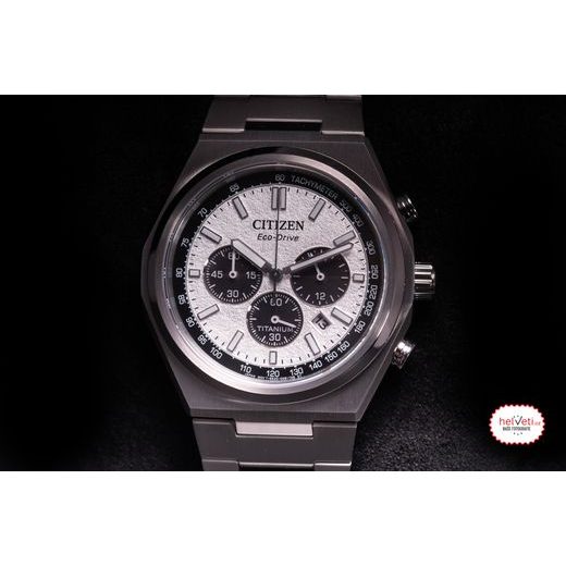 CITIZEN ECO-DRIVE SUPER TITANIUM CHRONO CA4610-85A - SUPER TITANIUM - BRANDS