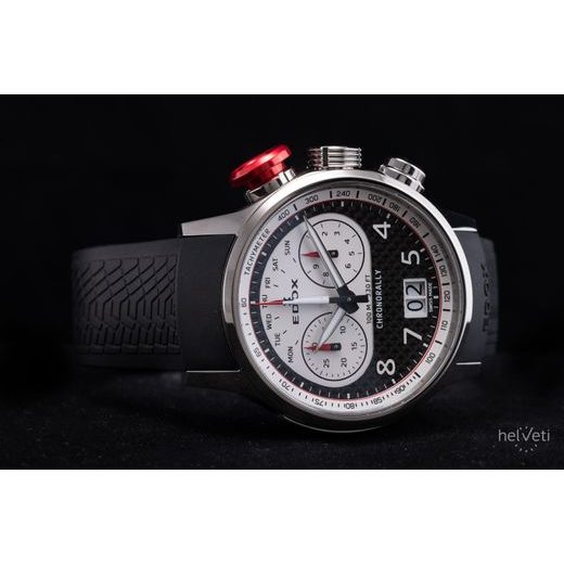 EDOX CHRONORALLY 45 LIMITED EDITION QUARTZ CHRONOGRAPH 38003-TINR-CANBR - CHRONORALLY - BRANDS