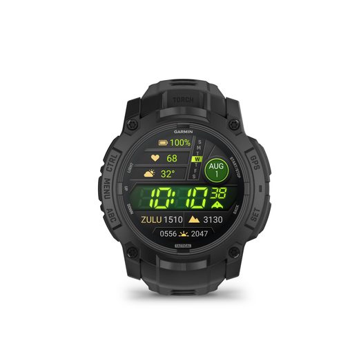 GARMIN INSTINCT® 3 – 50 MM, AMOLED, TACTICAL EDITION BLACK S ŘEMÍNKEM BLACK 010-03020-50 - INSTINCT 3 - ZNAČKY