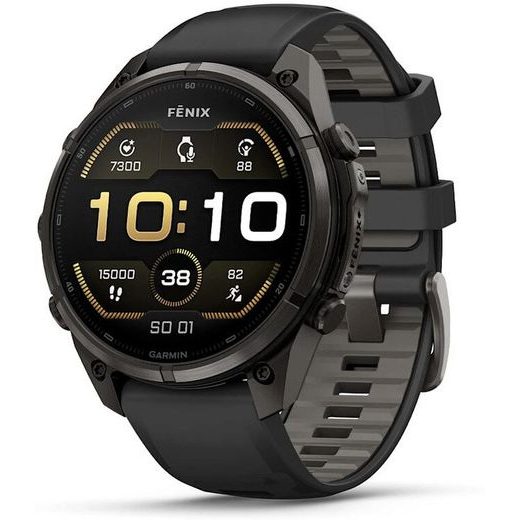 GARMIN FENIX® 9 PRO - 47 MM, CARBON GRAY DLC TITANIUM BLACK/PEBBLE 010-04336-16 - FENIX 9 PRO - ZNAČKY
