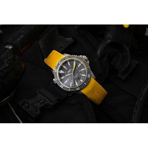 TRASER P67 DIVER AUTOMATIC T100 GREY YELLOW RUBBER - HERITAGE - BRANDS