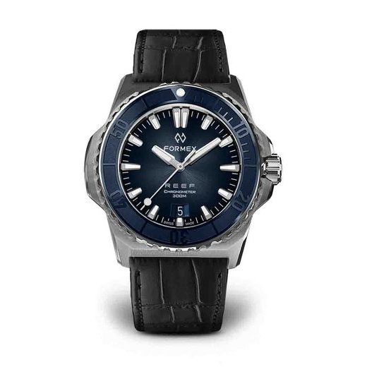 FORMEX REEF 39,5 AUTOMATIC CHRONOMETER BLUE DIAL - REEF - BRANDS