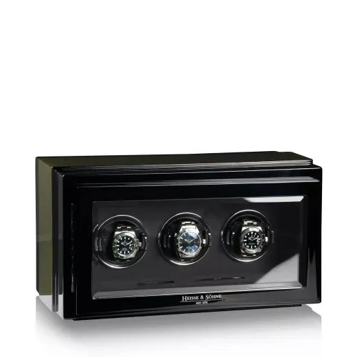 WATCH WINDER HEISSE & SÖHNE MASTER 3 70019-77 - WATCH WINDERS - ACCESSORIES