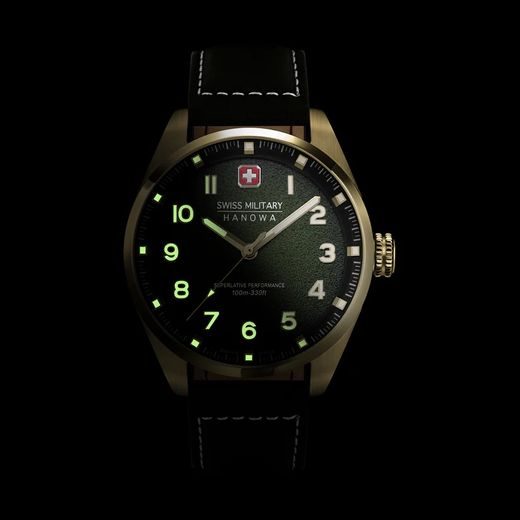 SWISS MILITARY HANOWA GREYHOUND SMWGA0001550 - GENTS COLLECTION - ZNAČKY