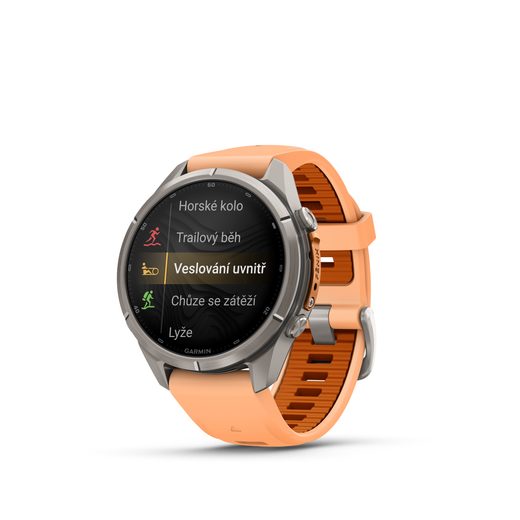 GARMIN FENIX® 9 PRO INREACH - 43 MM, TITANIUM SHELL PINK / AUTUMN ORANGE 010-04335-06 - FENIX 9 PRO INREACH - ZNAČKY