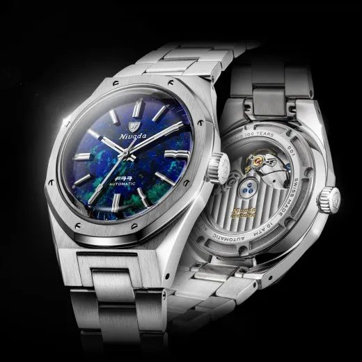 NIVADA GRENCHEN F77 MK2 AZURITE – 100 YEARS – 38 MM - F77 - MĂRCI