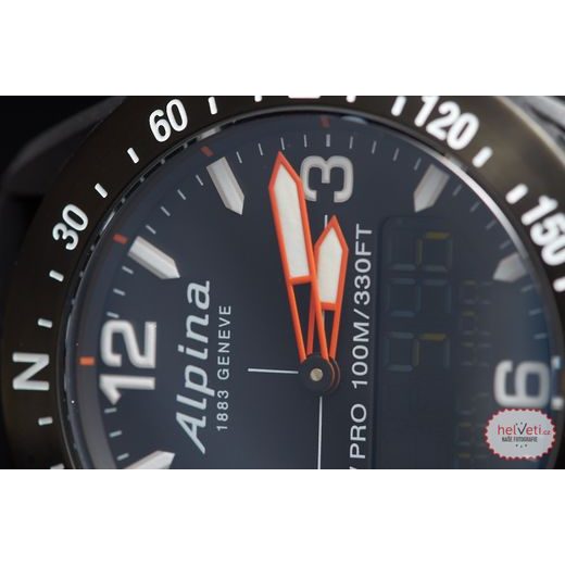 ALPINA ALPINERX HOROLOGICAL SMARTWATCH AL-283LBB5AQ6 - ALPINA - BRANDS