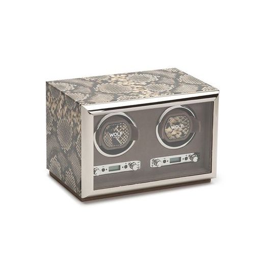 WATCH WINDER WOLF EXOTIC DOUBLE 461822 - WINDERS & BOXES - ACCESSORIES