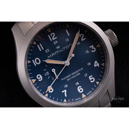 HAMILTON KHAKI FIELD MECHANICAL POWER RESERVE 40 MM H69509140 - KHAKI FIELD - BRANDS