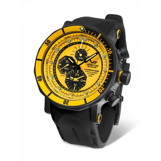 SILIKONOVÝ ŘEMÍNEK VOSTOK EUROPE PRO MODELY LUNOCHOD - ČERNÝ/ČERNÁ SPONA - ŘEMÍNKY - OSTATNÍ