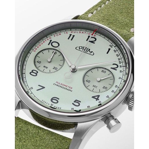 PRIM JANSKÝ PULSOMETER CHRONOGRAPH 39 W03P.13283.B - QUARTZ - ZNAČKY