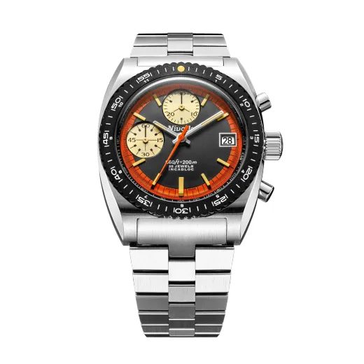 NIVADA GRENCHEN AUTOCHRON ORANGE AUTOMATIC - AUTOCHRON - ZNAČKY
