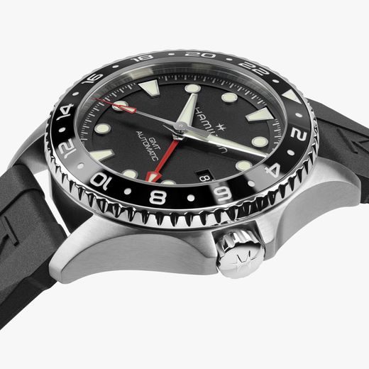 HAMILTON KHAKI NAVY SCUBA AUTOMATIC GMT 43MM H82555330 - SCUBA - BRANDS