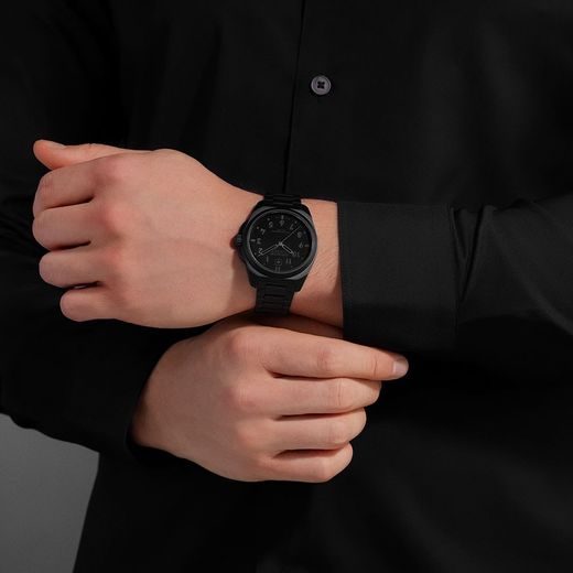 SWISS MILITARY HANOWA FIELDMASTER STEALTH SMWGG0003932 - SWISS MILITARY HANOWA - BRANDS