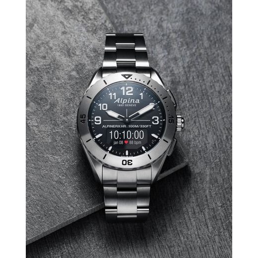 ALPINA ALPINERX ALIVE TITANIUM HOROLOGICAL SMARTWATCH AL-284LBBW5TAQ1B - ALPINA - ZNAČKY