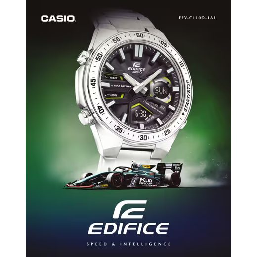 CASIO EDIFICE EFV-C110D-1A3VEF - EDIFICE - BRANDS