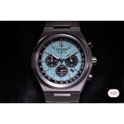 CITIZEN ECO-DRIVE SUPER TITANIUM CHRONO CA4610-85M - SUPER TITANIUM - BRANDS
