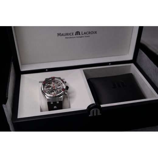 MAURICE LACROIX AIKON AUTOMATIC CHRONOGRAPH SPECIAL EDITION MAHINDRA RACING AI6098-SS001-091-2 - AIKON - BRANDS