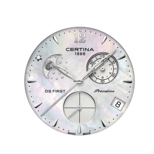 CERTINA DS FIRST LADY CHRONOGRAPH MOON PHASE C030.250.11.106.00 - CERTINA - ZNAČKY