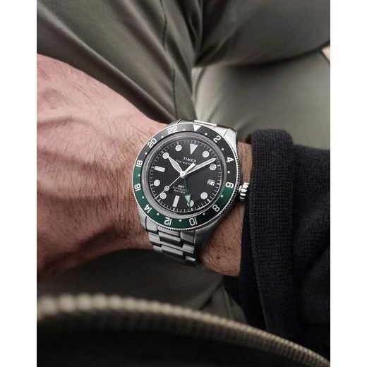 TIMEX WATERBURY HERITAGE AUTOMATIC GMT TW2Y60800UK - TIMEX - MĂRCI