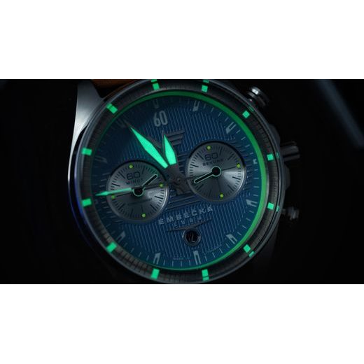 VOSTOK EUROPE LIMITED EDITION EMBECKA CHRONO LINE 6S21-325A493 - EMBÉČKA - BRANDS