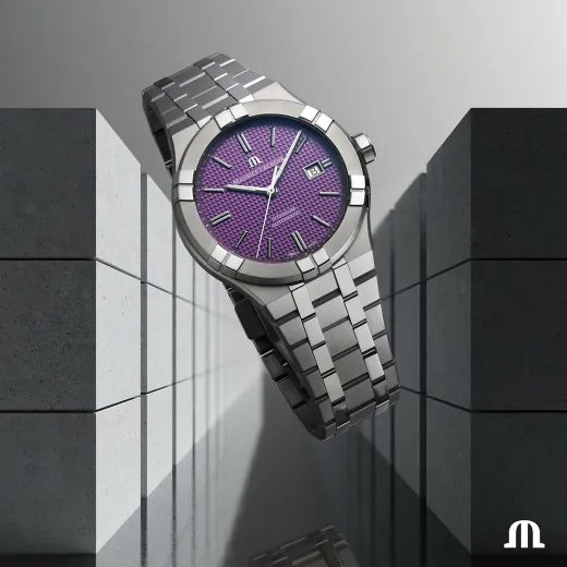 MAURICE LACROIX AIKON AUTOMATIC TITANIUM AI6008-TT032-430-1 - AIKON - BRANDS
