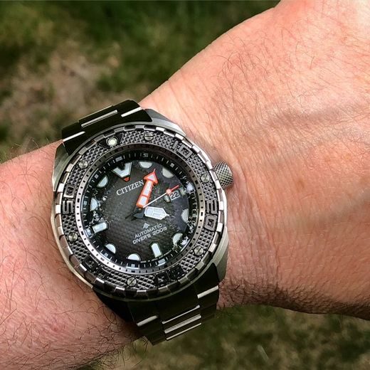 CITIZEN PROMASTER MARINE AUTOMATIC DIVER'S SUPER TITANIUM NB6004-08E - PROMASTER - ZNAČKY