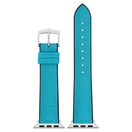 ŘEMÍNEK HIRSCH ARNE PRO APPLE WATCH - TYRKYSOVÝ - ŘEMÍNKY - OSTATNÍ