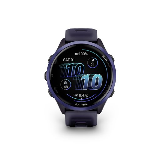 FORERUNNER® 570 - 47MM INDIGO ALUMINUM BEZEL, TRANSLUCENT IMPERIAL PURPLE/INDIGO STRAP 010-02971-02 - FORERUNNER 570 - BRANDS