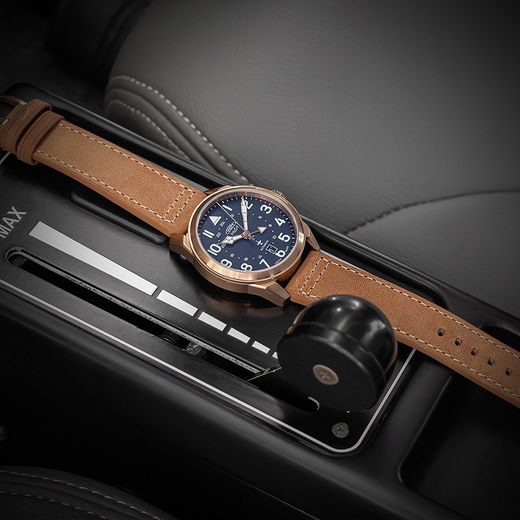 PRIM PILOT DUAL TIME - E W91P.13250.E - AUTOMATIC - MĂRCI