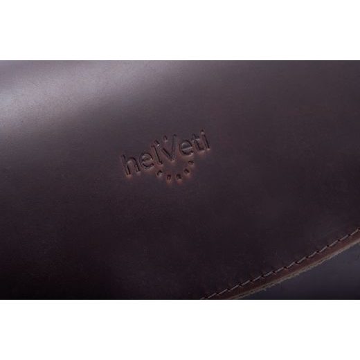 KOŽENÉ CESTOVNÍ POUZDRO HELVETI (PRO 2 HODINKY - TMAVĚ HNĚDÉ) - BOXY NA HODINKY - OSTATNÍ
