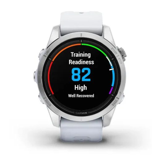 GARMIN EPIX™ PRO (GEN 2) STANDARD EDITION SILVER / WHITESTONE BAND - 010-02802-01 - GARMIN - BRANDS