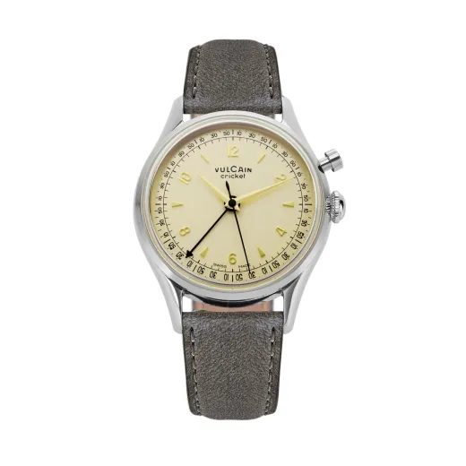 VULCAIN CRICKET TRADITION 39 MM - EGGSHELL - CRICKET TRADITION - ZNAČKY