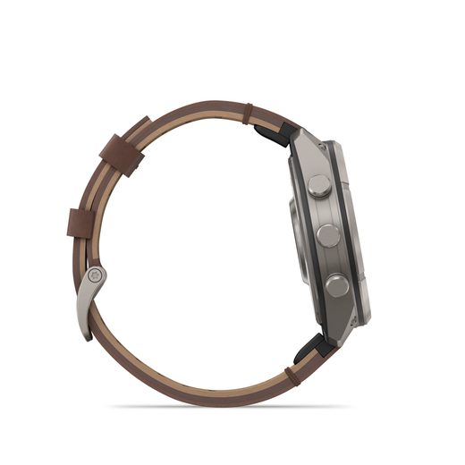 GARMIN FENIX® 9 PRO INREACH - 47 MM, TITANIUM S KOŽENÝM ŘEMÍNKEM WALNUT 010-04336-41 - FENIX 9 PRO INREACH - ZNAČKY