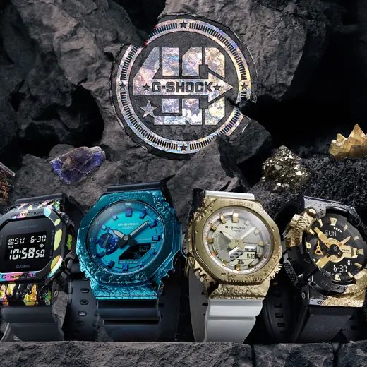 CASIO G-SHOCK GM-5640GEM-1ER 40TH ANNIVERSARY ADVENTURER'S STONE SERIES - G-SHOCK - BRANDS