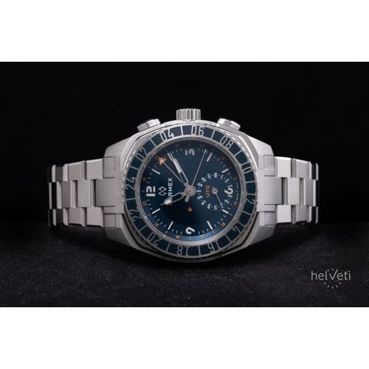 FORMEX STRATOS UTC AUTOMATIC 41MM BLUE STEEL BRACELET 1101.1.6431.111 - STRATOS - MĂRCI